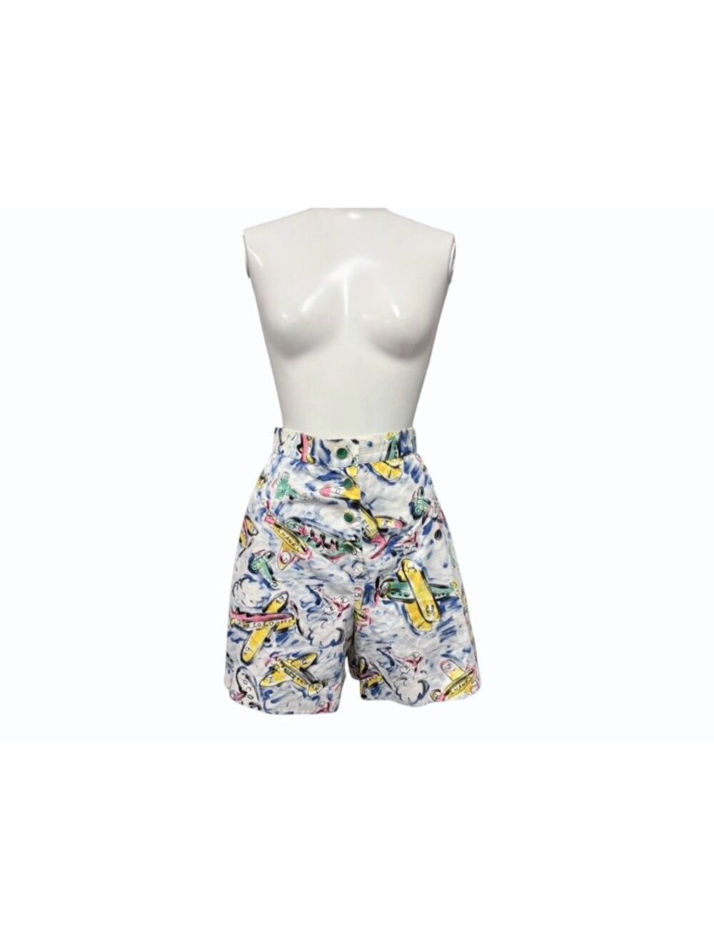 Chanel Shorts Air Line Airplane CC Logo Multicolor 16SS